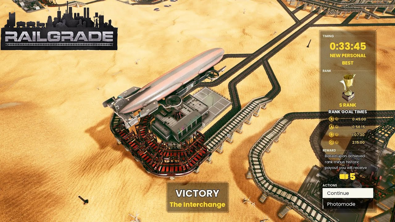 Railgrade - Interchange (Region 18) S-Rank