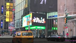 NY Teume Visits TRUZ Billboard &amp; Jihoon Birthday Ad!