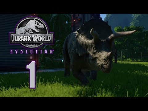 Прохождение Jurassic World Evolution #1 Свой доисторический парк !