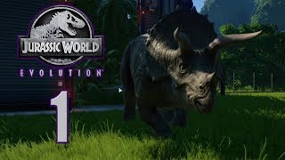 Прохождение Jurassic World Evolution #1 Свой доисторический парк !