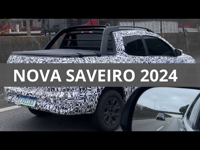 Volkswagen lança Saveiro 2024 restilizada por R$ 95,7 mil