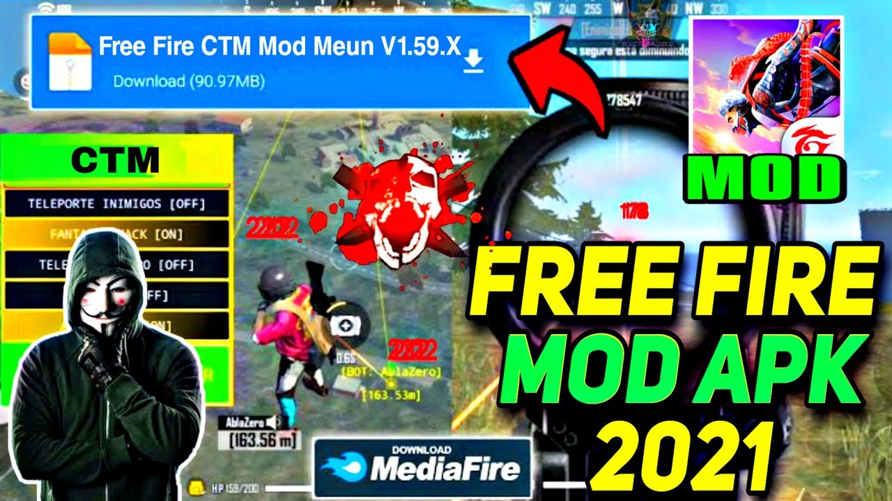 Garena Free Fire The Cobra Mod Apk 2021 Free Fire Mod Apk Free Fire After Update Mod Apk 2021 Youtube