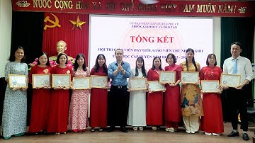 Hội thi Giáo viên dạy giỏi, giáo viên chủ nhiệm giỏi năm học 2023 - 2024 [Giáo dục Tiểu học Phù Cừ]