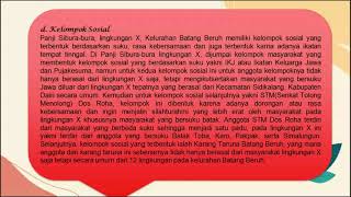Presentasi Mini Riset Kelompok 2 - Antropologi Perdesaan - UNIMED