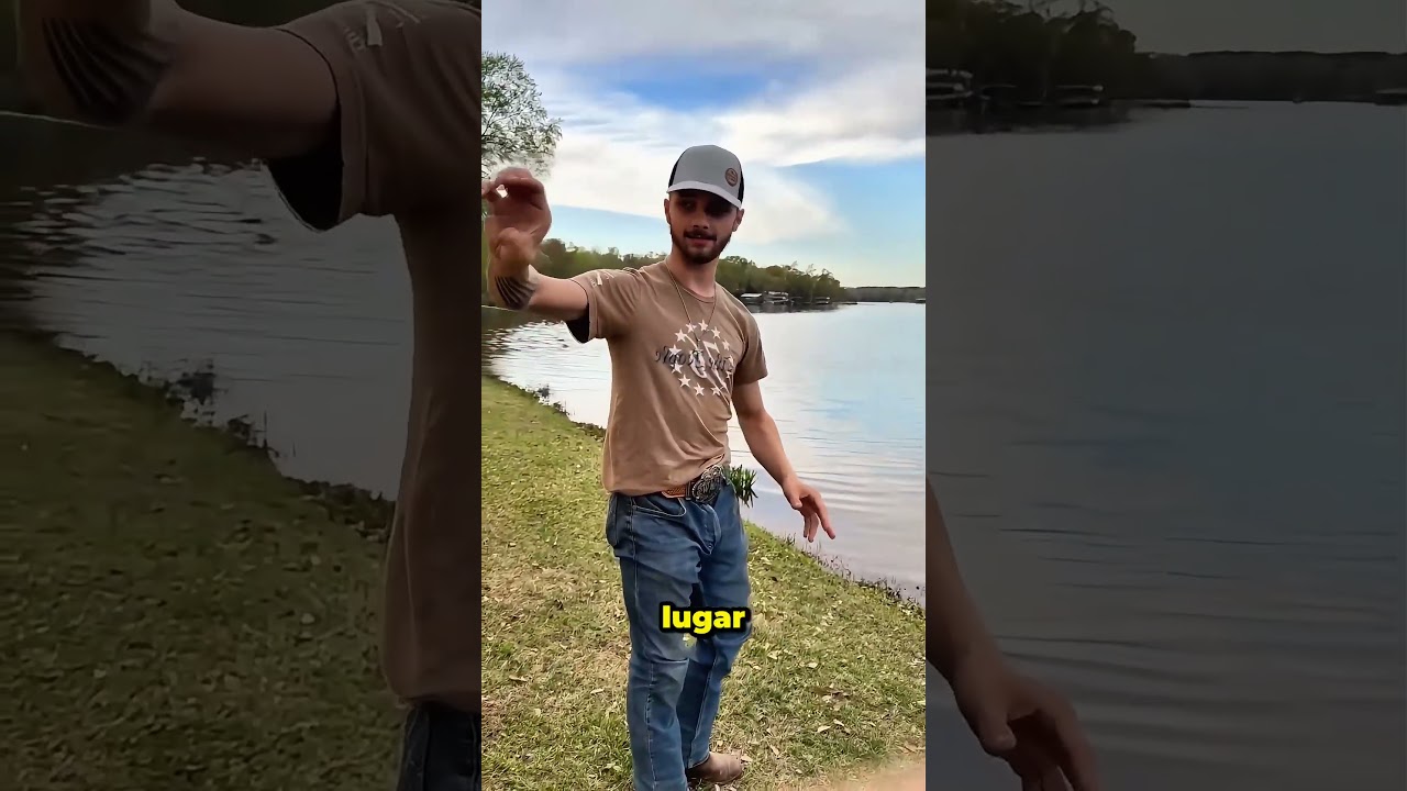 Este gesto con la mano llama a los peces 🎣 #fishing #shorts #trick