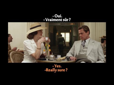 French Lesson - Learn French With Movies Allied Part1