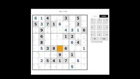The New York Times Hard Sudoku - December 19th 2025 (Solution/Walkthrough)