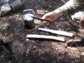 Fallkniven F1:  Fire, Fatwood, Feathersticks, and Food