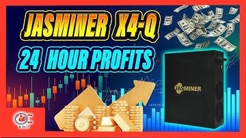 24 Hour Profits with my Jasminer X4Q Mining ETC (Ethereum Classic) on the Ethermine Pool