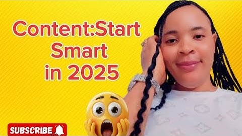 Starting Content Creation in 2025? Do THIS First! 