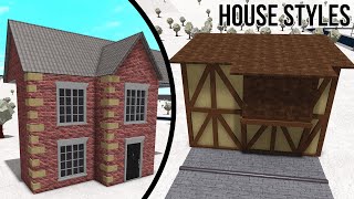 Types Of Styles To Build in on Bloxburg!!! [INSPIRATION]