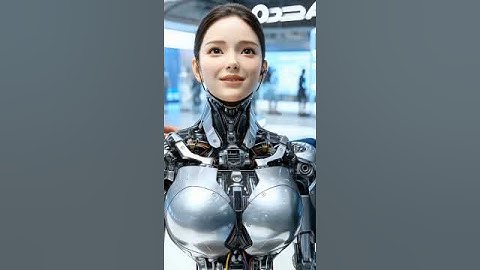 Guy Tries Out the Newest Girlfriend Robot at the Expo. #robot #ai #airobot #humanoid