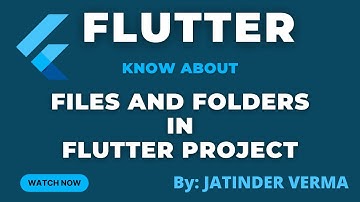 Flutter Project Structure Overview | Flutter Project Files and Folder Overview