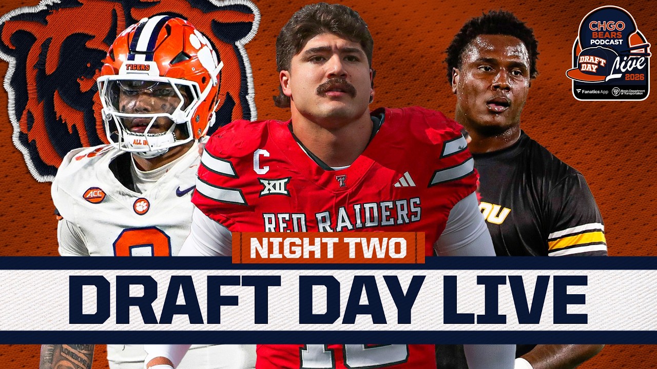 2026 NFL DRAFT NIGHT TWO: Chicago Bears Have Needs to Fill with Three ...