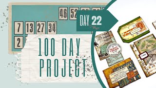 DAY 22 - HIDDEN PAPERCLIPS - JUNKJOURNAL IDEA - #the100dayproject #junkjournalideas #papercraft
