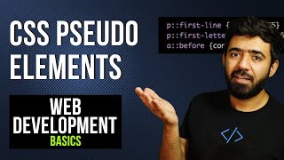 CSS Pseudo Elements | Web Development Basics Course