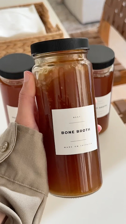 never buy bone broth from the store again!