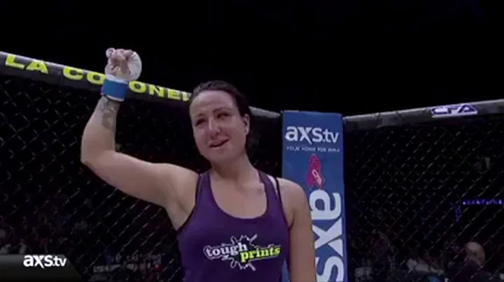 Ashlee Evans Smith defeats notorious MMA timmy Fal...