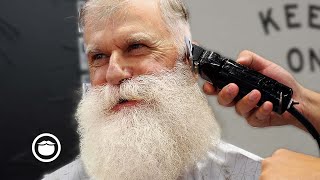 Amazing White Beard Gets Reshaped To Another Level