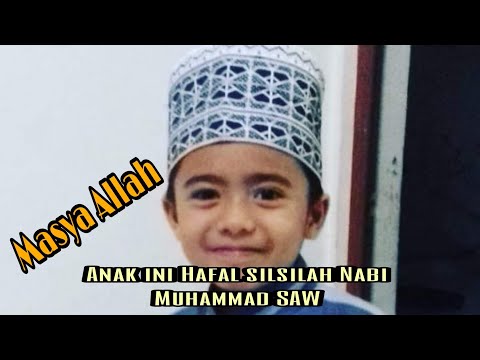 Luar biasa bisa hafal silsilah Nabi Muhammad SAW di usia dini - YouTube