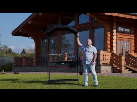 Мангал разборный "Кронос" (Cronos), 4 мм сталь