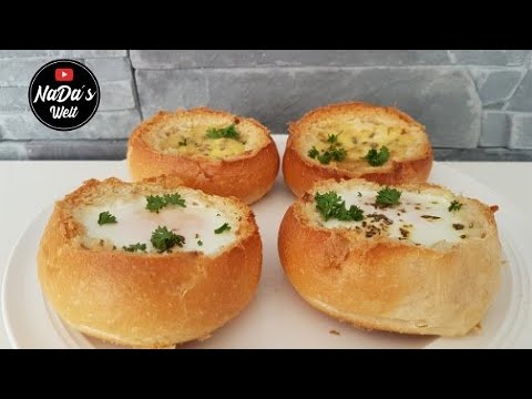 Video: Käsebrötchen Mit Ei