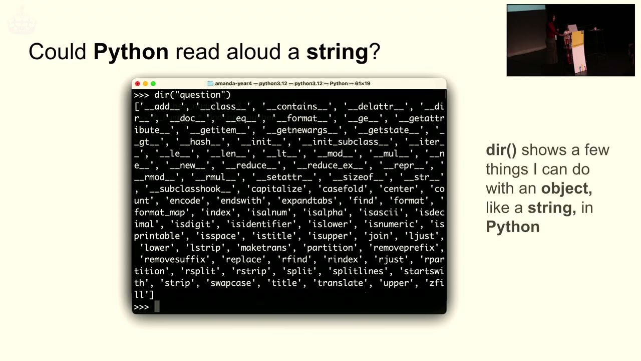 PYCON UK 2025: Using Python to help with my spelling test, Tatiana Al-Chueyr