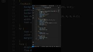 Feedback Form Using HTML And CSS || Code Tutorials ||