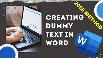 How to Quickly Create Lorem Ipsum (Filler Text) in Microsoft Word (2021)