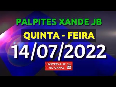 Palpite dia 14/07/2022 – JOGO DO BICHO TODAS AS LOTERIAS