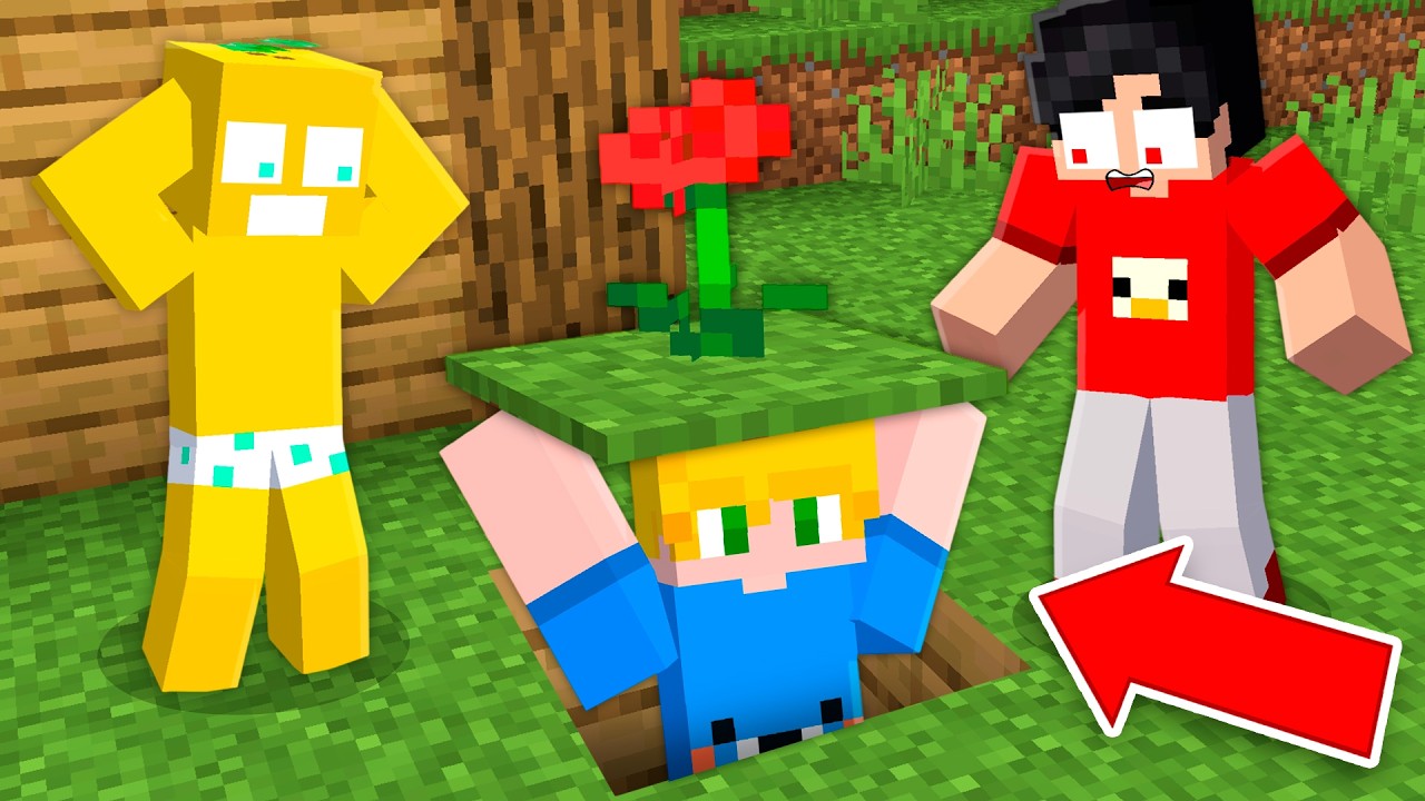 Enganei Meus Amigos no Minecraft!