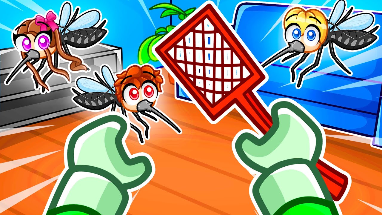 MOUSTIQUE vs HUMAIN sur Roblox !