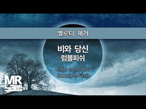 MR노래방ㆍ멜로디 제거 비와 당신 럼블피쉬 ㆍRain And You Rumble Fish ㆍMR Karaoke
