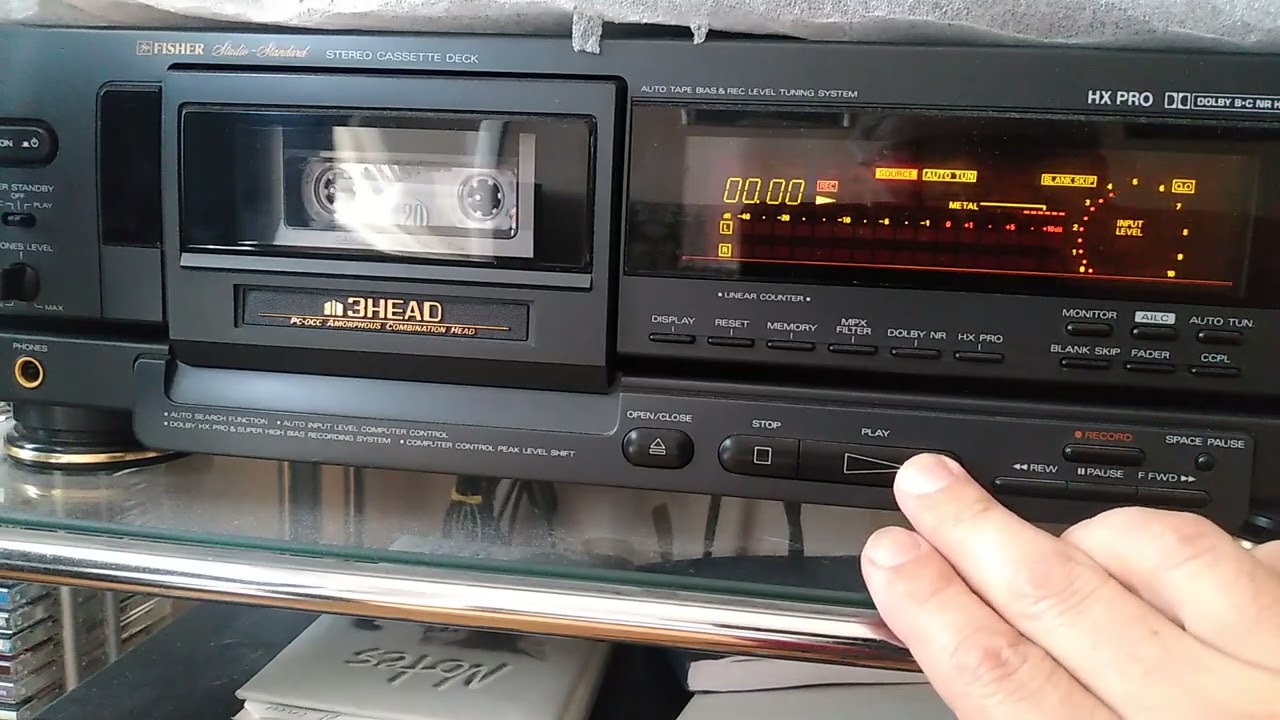 Maxell Metal CD'S на Fisher CD 9070