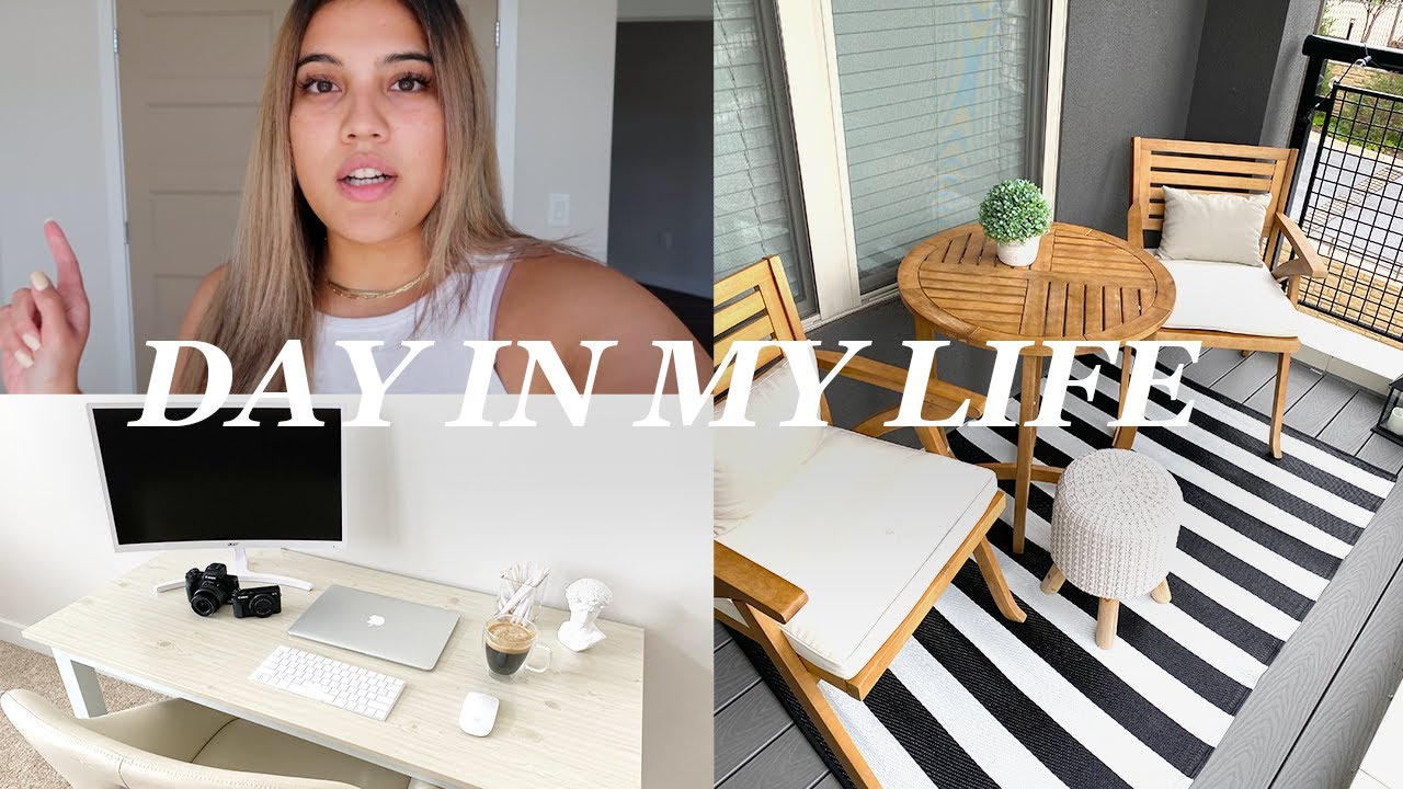 SETTING UP MY HOME OFFICE + AMAZON HOME HAUL | Day In My Life Vlog