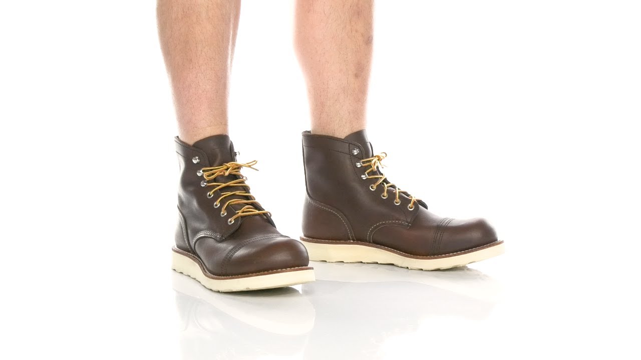 Red Wing Heritage Iron Ranger Traction Tred SKU: 9575873 - YouTube