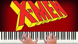 X-Men Theme - PIANO TUTORIAL