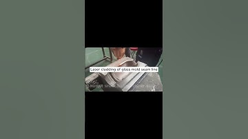 Laser cladding of glass mold seam line #lasercladding #3dprinting #machine #huirui #welding