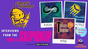 Interviews from The 2024 FIRST FTC Championship #CenterStage