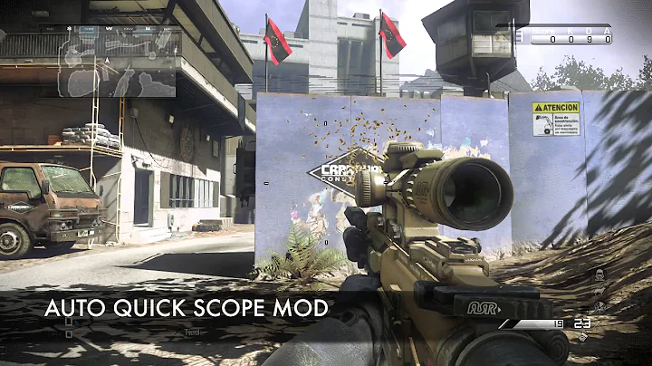 COD GHOST Rapid Fire Mod "Fully Loaded" Comparison Demonstration by Gimika.com