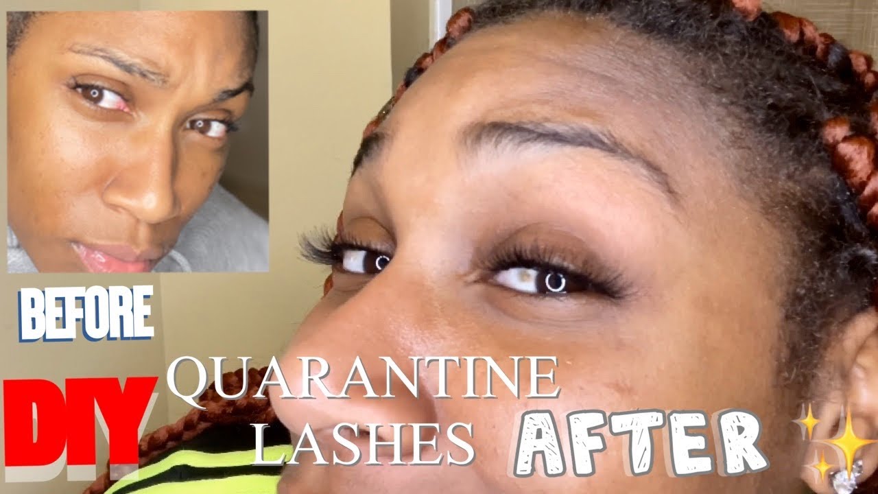 DIY Individual Lash Extensions 🥴 