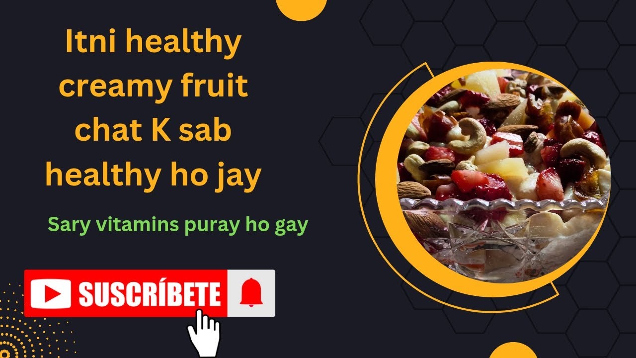 Itni healthy creamy chat K sab heran ho gay  sab ko bohat pasand aai trending  viral  viral  food