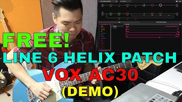 Free Line 6 Helix Patch - LEB VOX AC30 IR (Demo)