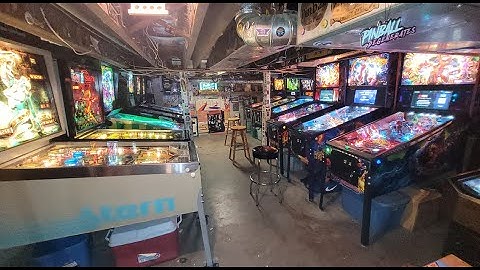 Updated Tour of My Pinball Collection / Game Room. November 2025.