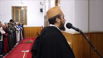 صلاة العشاء - الشيخ عبد الرحيم القاوش - تلاوة طيبة لأواخر سورة الفرقان 02-12-2017