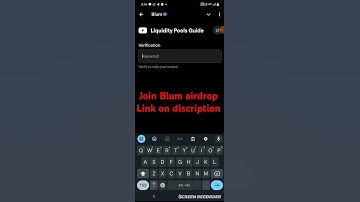 Liquidity pools guide - Blum code