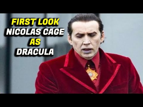 FIRST LOOK At Nicolas Cage As DRACULA For Renfield Movie