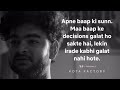 Kota factory! Uday dialogue #Maa​ baap ke decision galat ho skte hai par unki niyat nhi❣️ #Shorts