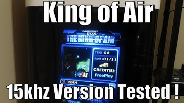 Pandoras Box 15Khz The King of Air - 51 in 1 Vertical Jamma Multi Game Board - Tested and Reviewed