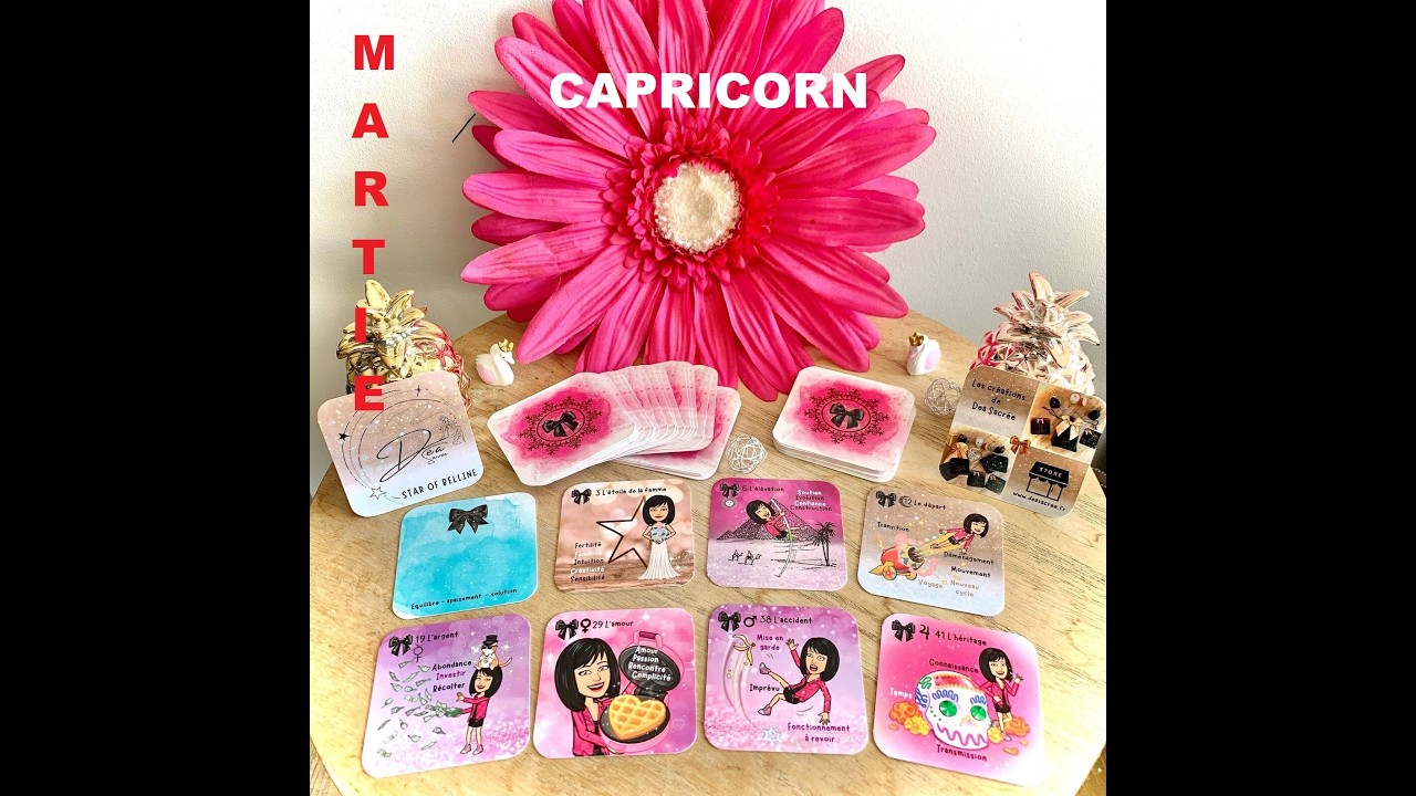 ♑💞CAPRICORN-MARTIE💞♑Apare cineva neașteptat💫Oferă siguranță emoțională și sprijin reciproc▫️Triumf❤️